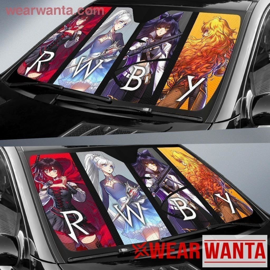 RWBY Girls Anime Car Sun Shade NH07-Gear Wanta