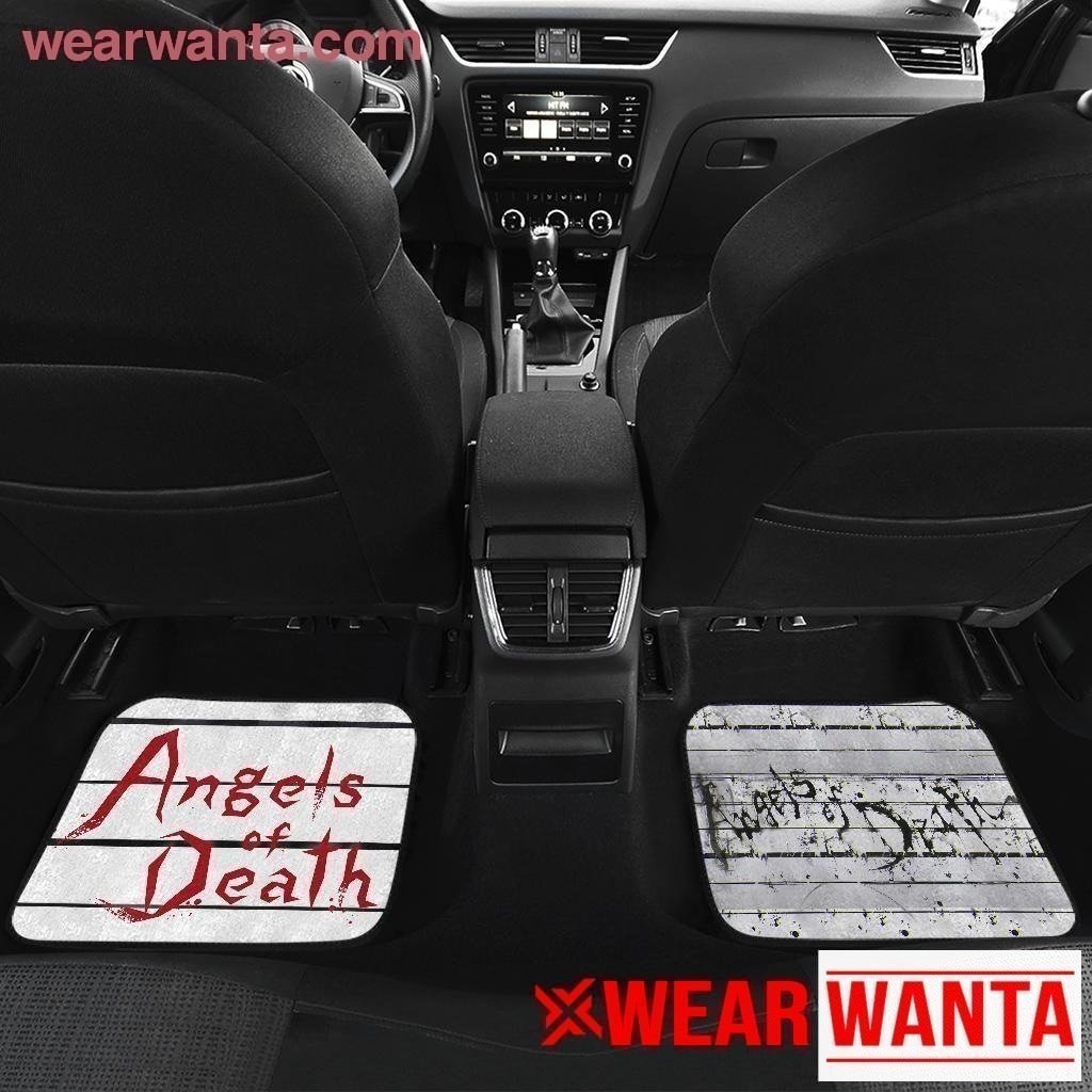 Rachel Gardner and Isaac Foster Car Floor Mats Custom Angels Of Death Car Accessories-Gear Wanta