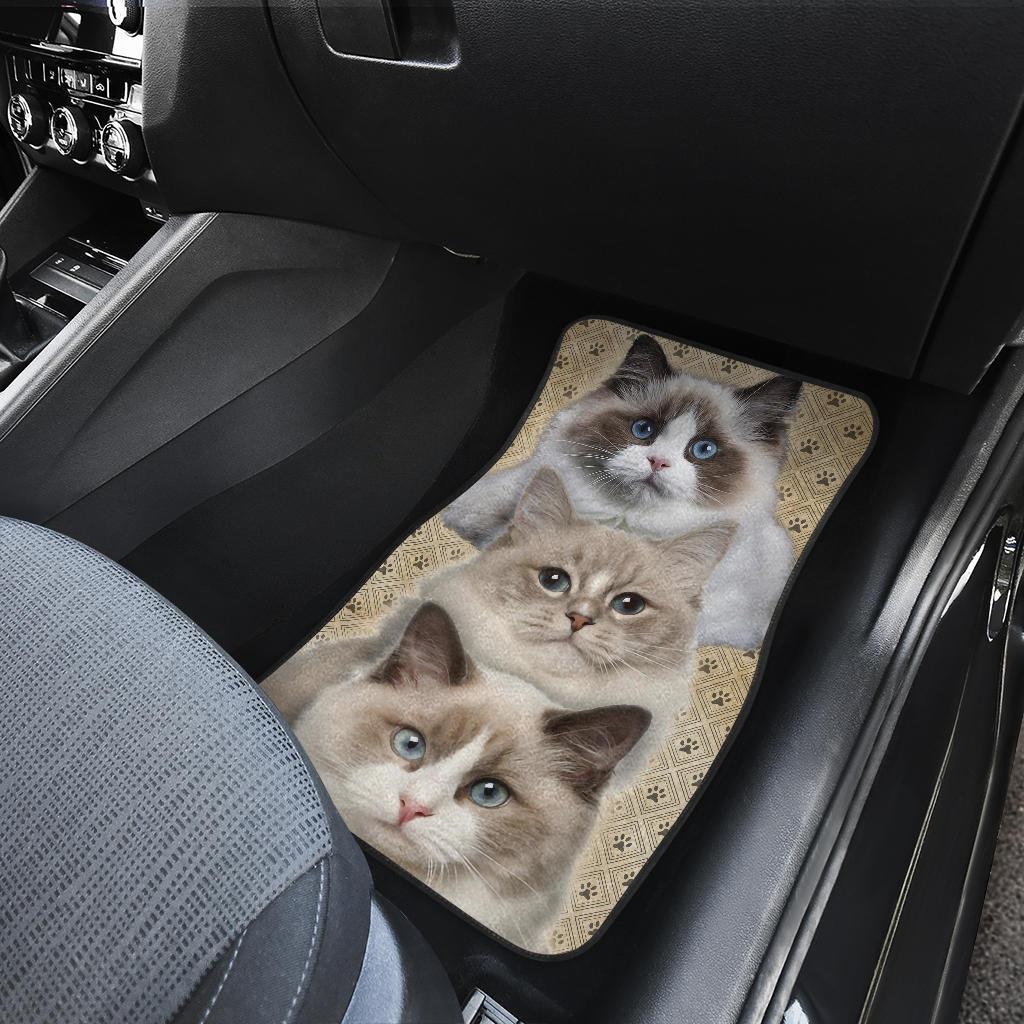 Ragdoll Cat Car Floor Mats For Ragdoll Cat Lovers-Gear Wanta