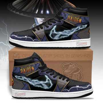 Raiden Mortal Kombat Shoes Custom For Fans-Gear Wanta