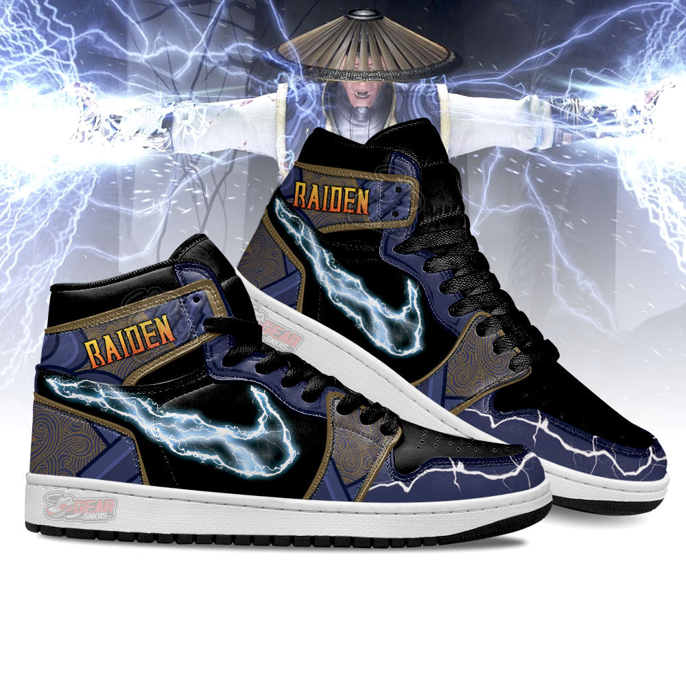 Raiden Mortal Kombat Shoes Custom For Fans-Gear Wanta