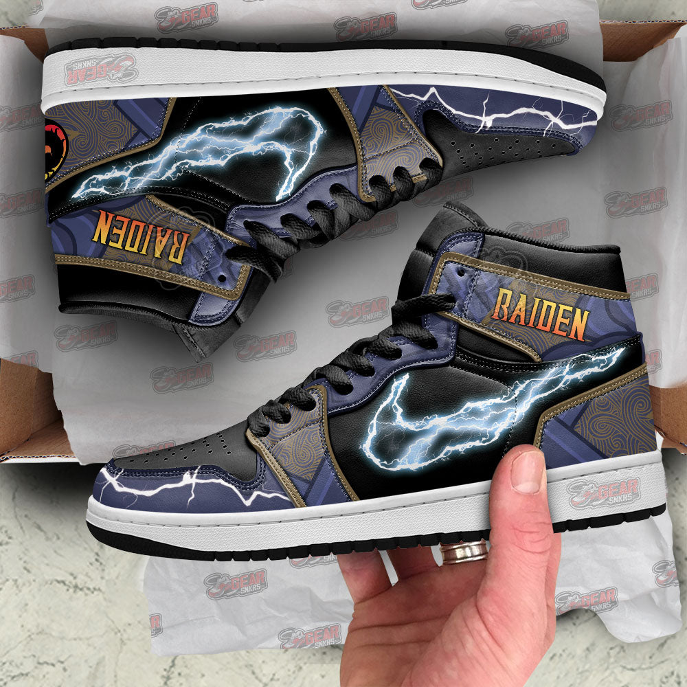 Raiden Mortal Kombat Shoes Custom For Fans-Gear Wanta