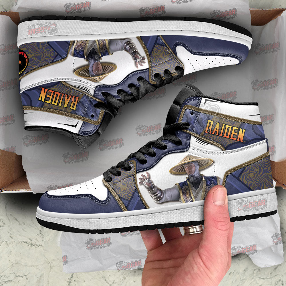 Raiden Mortal Kombat Shoes Custom For Fans-Gear Wanta