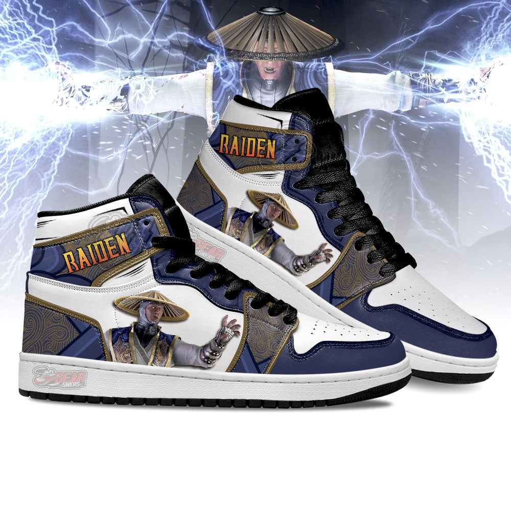 Raiden Mortal Kombat Shoes Custom For Fans-Gear Wanta
