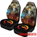 Raiden Scorpion Sub Zero Car Seat Covers Mortal Kombat Gift-Gear Wanta