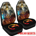 Raiden Scorpion Sub Zero Car Seat Covers Mortal Kombat Gift-Gear Wanta
