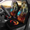 Raiden Scorpion Sub Zero Car Seat Covers Mortal Kombat Gift-Gear Wanta