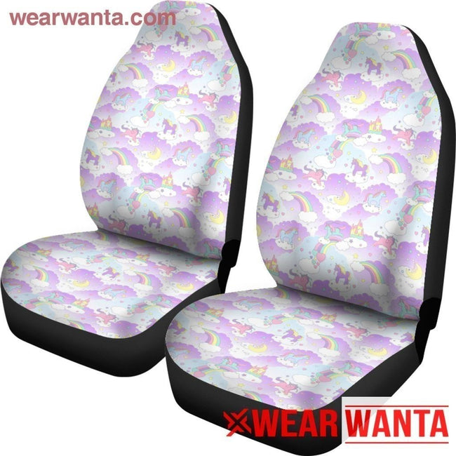 Rainbow Unicorn Car Seat Covers-Gear Wanta