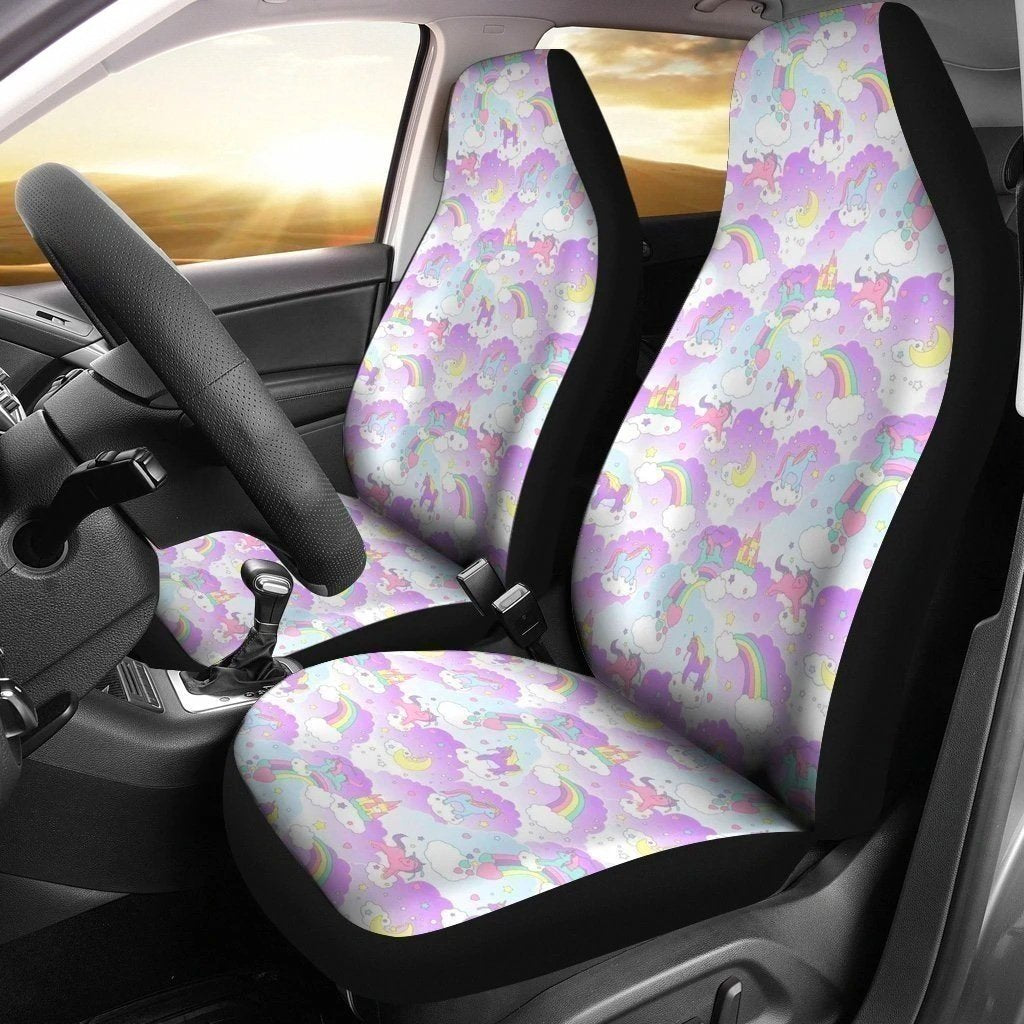 Rainbow Unicorn Car Seat Covers-Gear Wanta