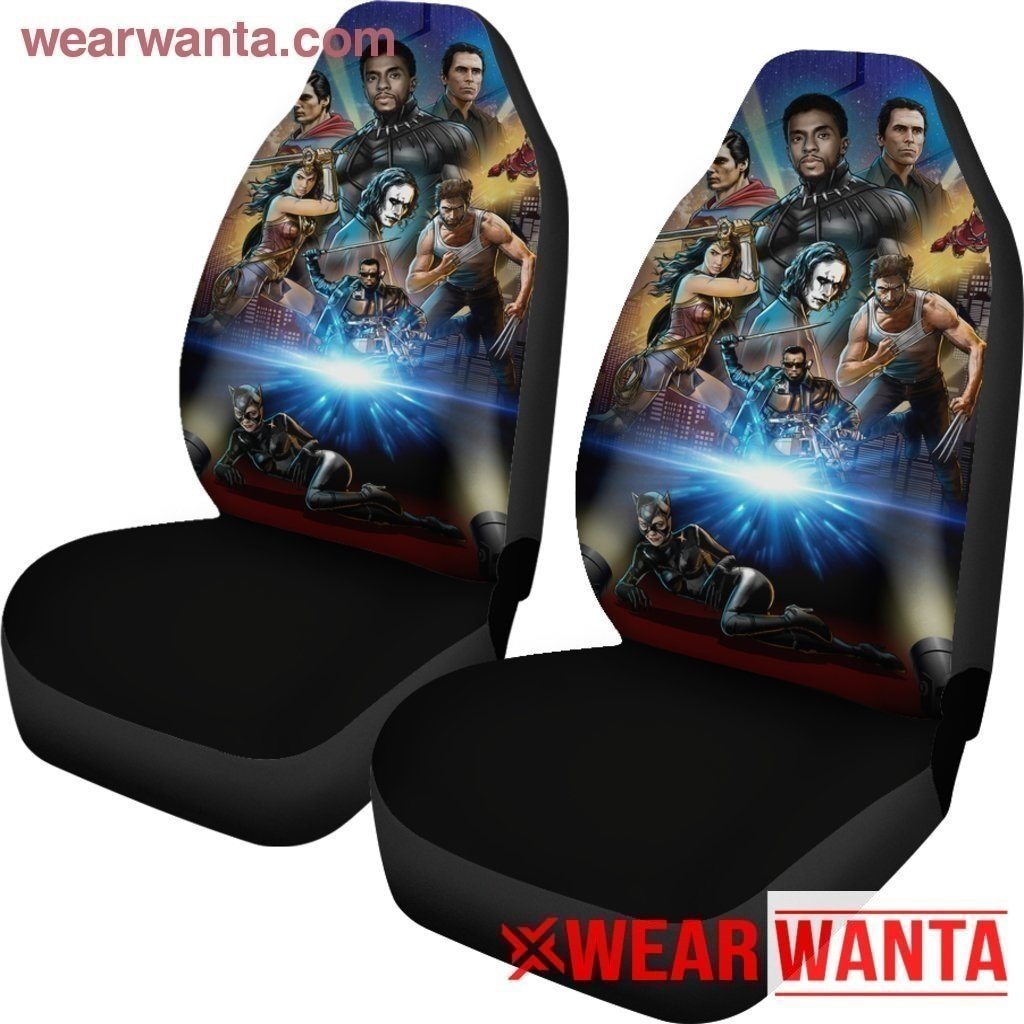 Raise Of Superheroes Car Seat Covers-Gear Wanta