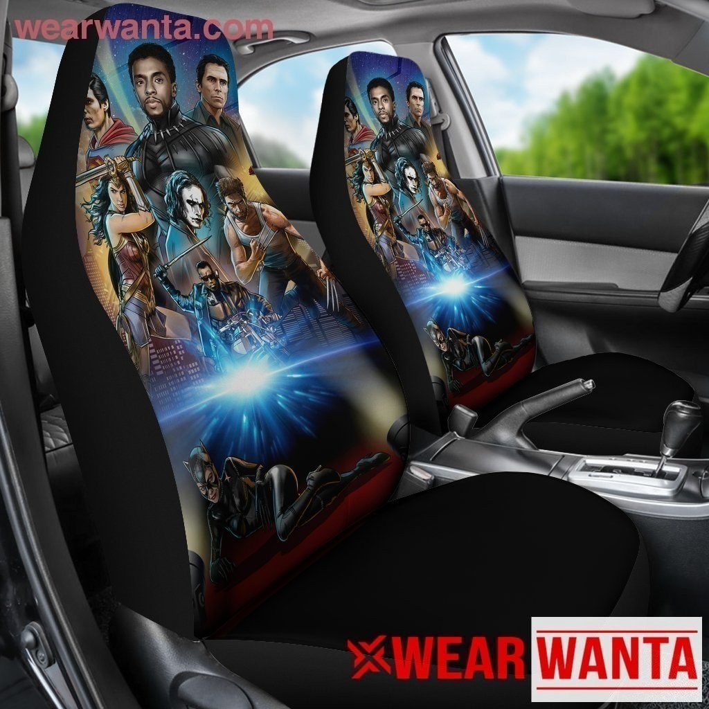 Raise Of Superheroes Car Seat Covers-Gear Wanta