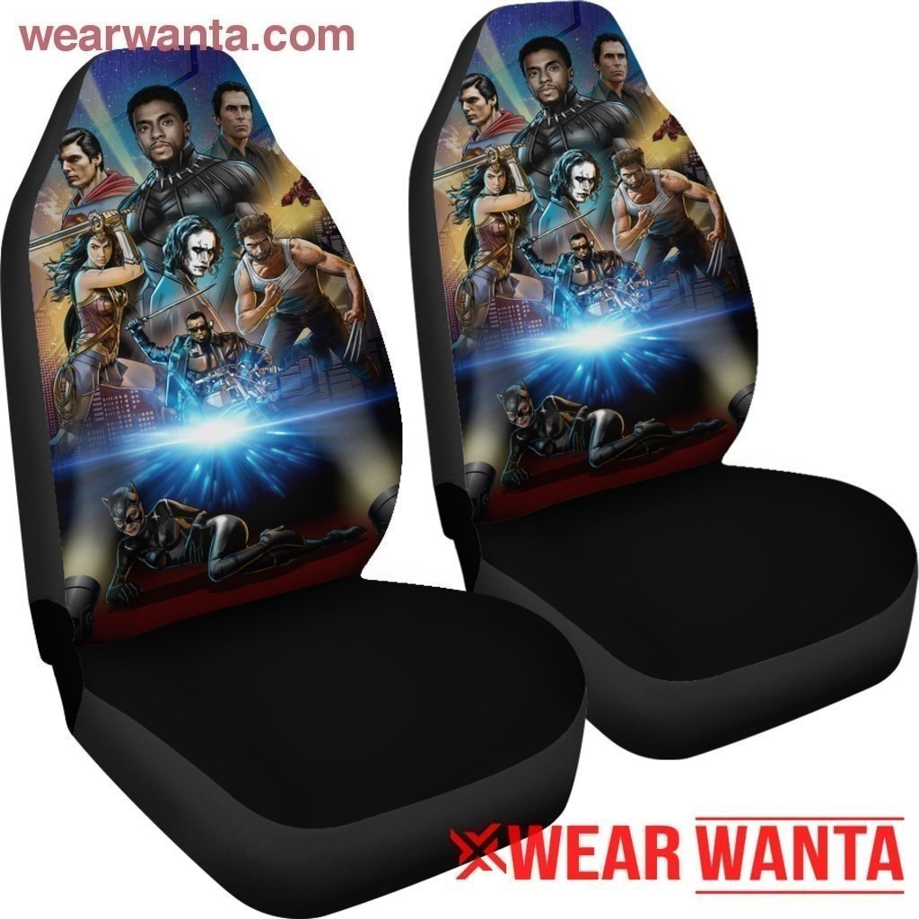 Raise Of Superheroes Car Seat Covers-Gear Wanta