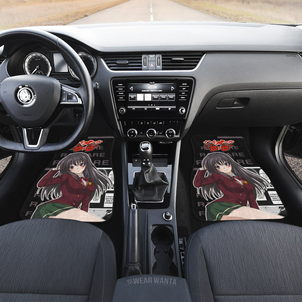 Raynare Car Floor Mats Custom High School DxD Anime Car Accessories Anime Gifts-Gear Wanta