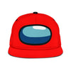 Red Crewmate Snapback Hat Among Us Gift Idea-Gear Wanta