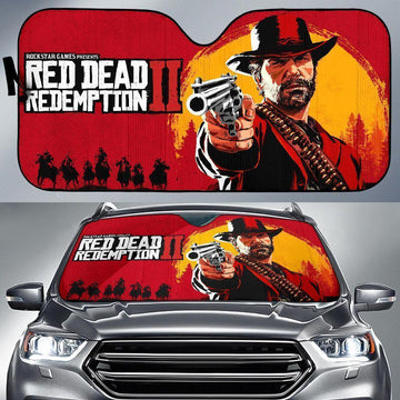 Red Dead Redemption 2 Car Sun Shade-Gear Wanta