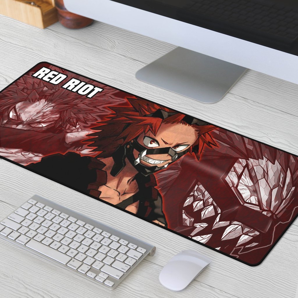 Red Riot Mouse Mats My Hero Academia Anime-Gear Wanta