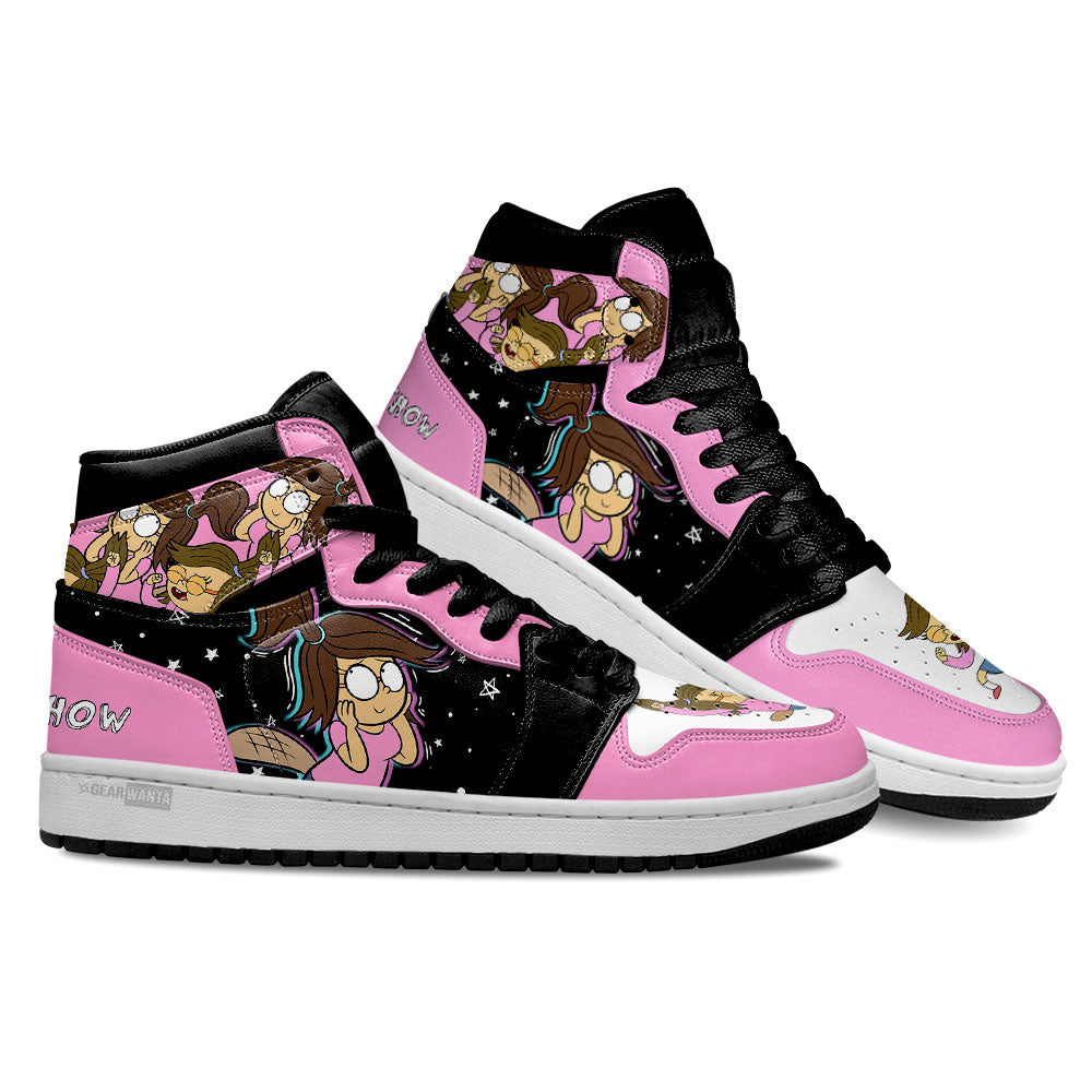 Regular Show Eileen Roberts Shoes Custom Sneakers For Cartoon Fans-Gear Wanta