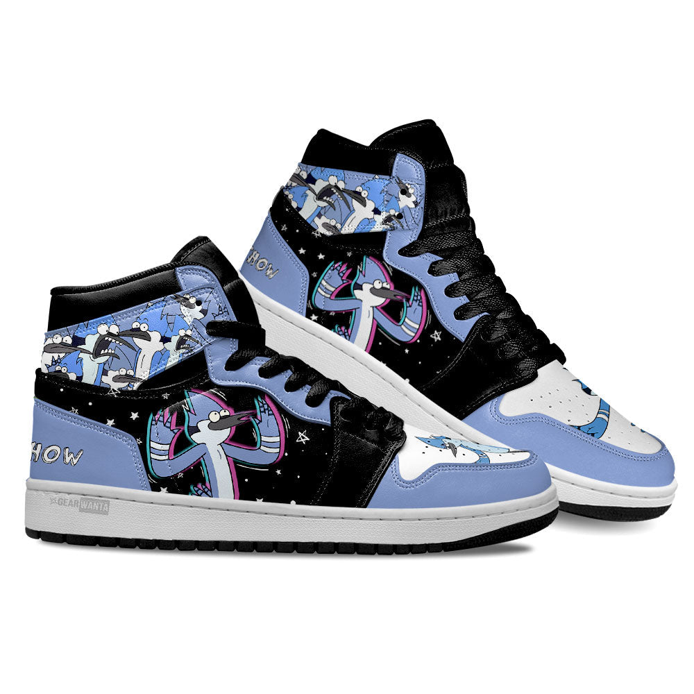 Regular Show Mordecai Shoes Custom Sneakers For Cartoon Fans-Gear Wanta
