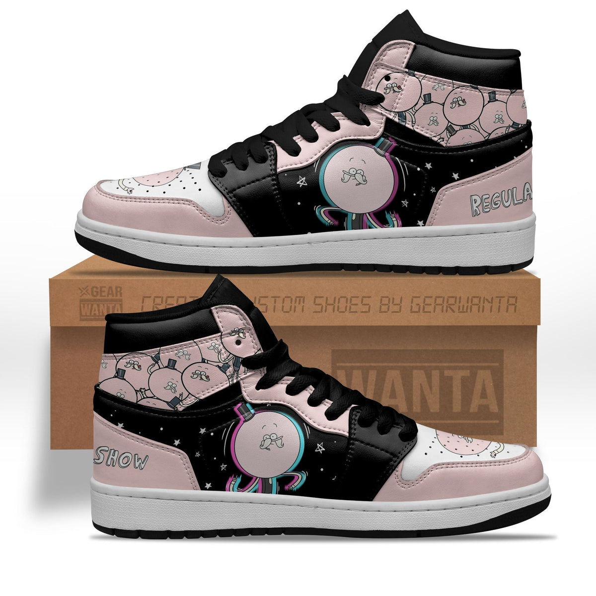 Regular Show Pops Maellard Shoes Custom-Gear Wanta