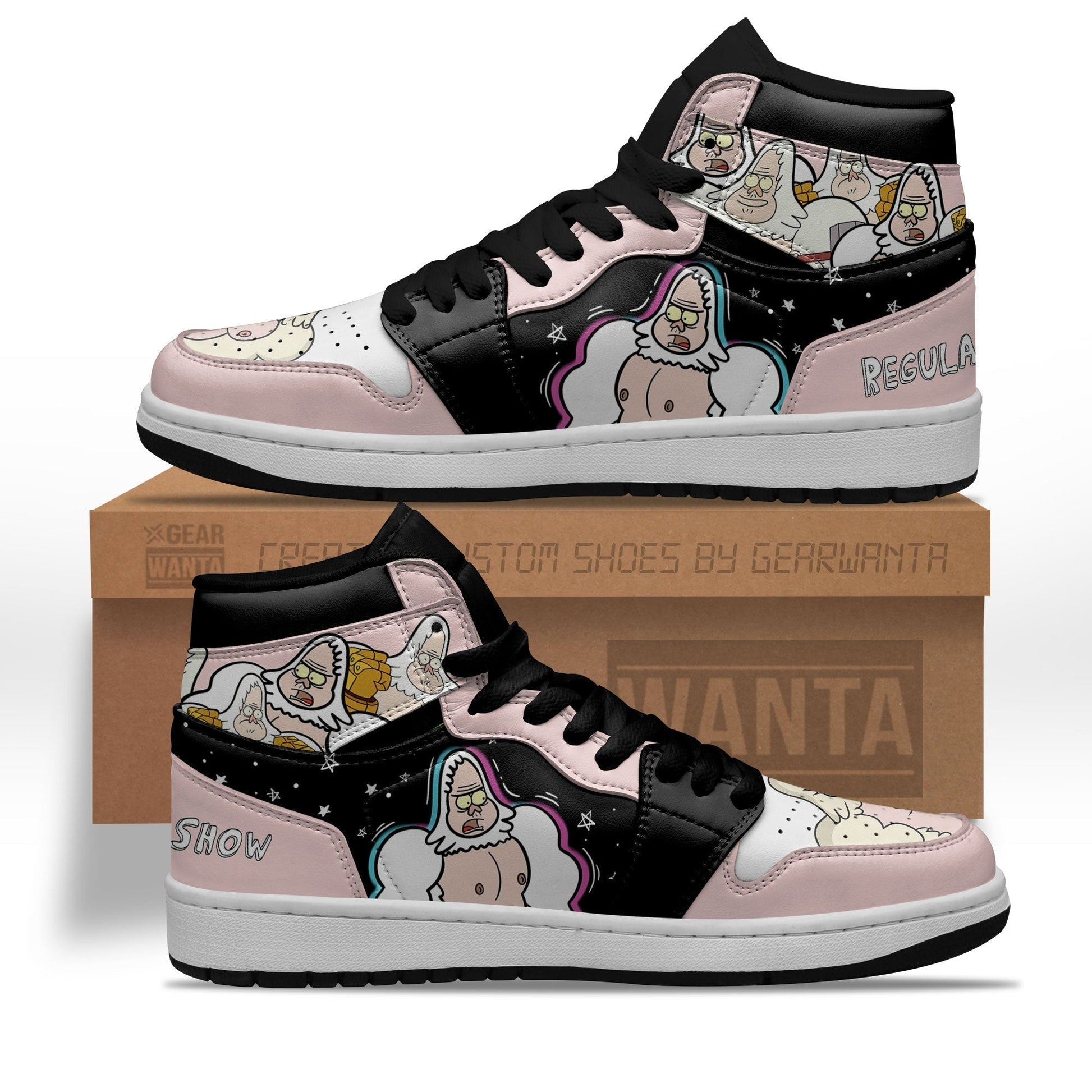 Regular Show Skips Walks Shoes Custom Sneakers Funny-Gear Wanta