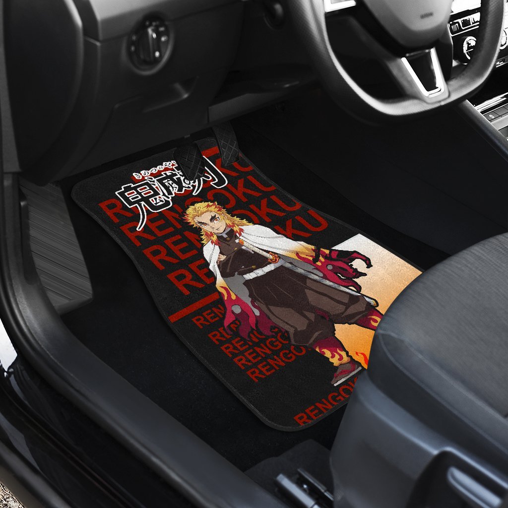 Rengoku Demon Slayer Car Floor Mats Gift Anime-Gear Wanta