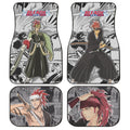 Renji Abarai Car Floor Mats Custom Bankai Style Bleach Manga Mix Anime Car Accessories-Gear Wanta