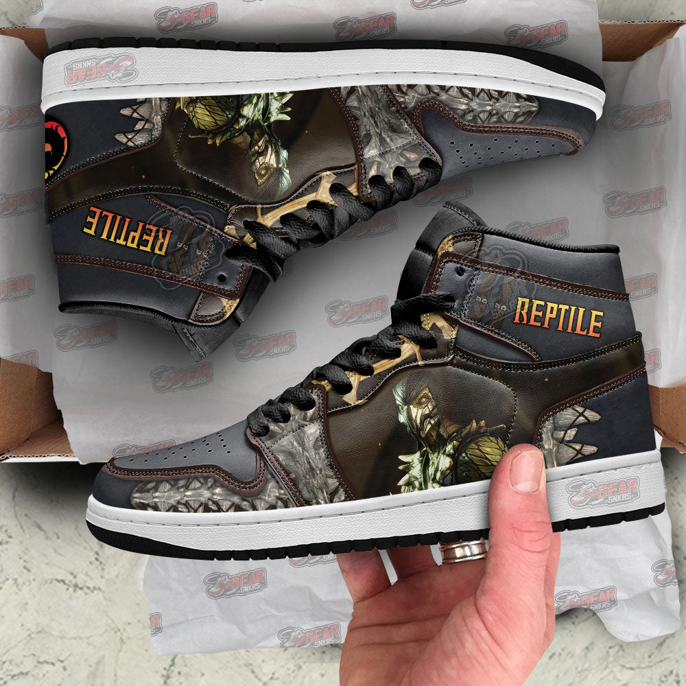 Reptile Mortal Kombat Shoes Custom For Fans-Gear Wanta