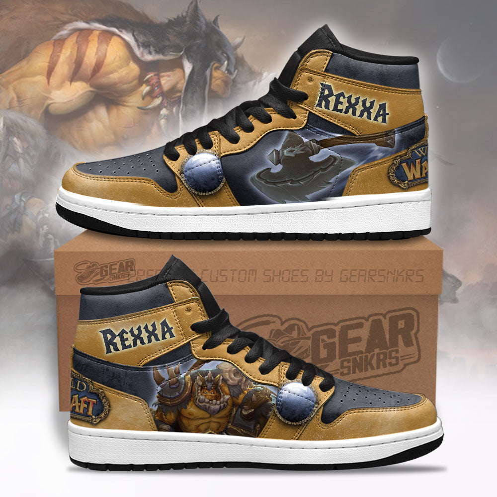 Rexxar World of Warcraft Shoes Custom For Fans-Gear Wanta