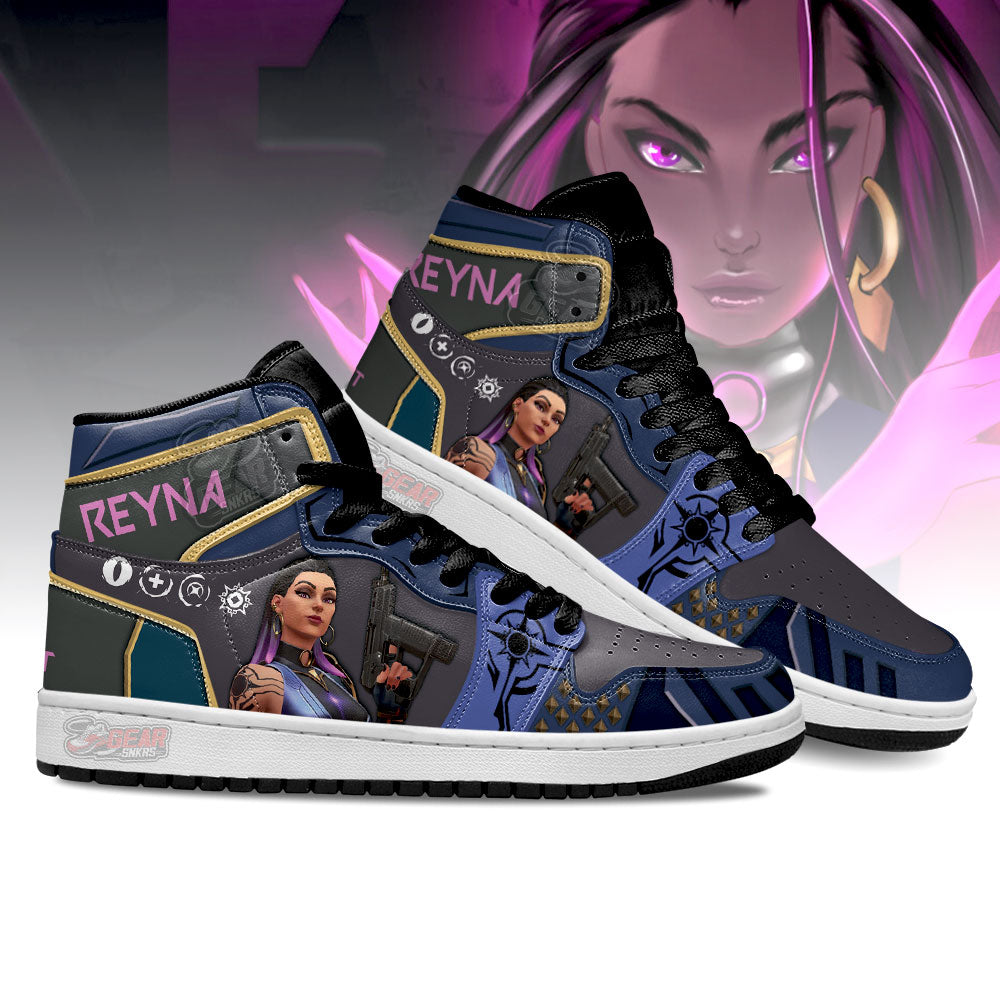 Reyna Valorant Agent Shoes Custom For Gamer MN13-Gear Wanta