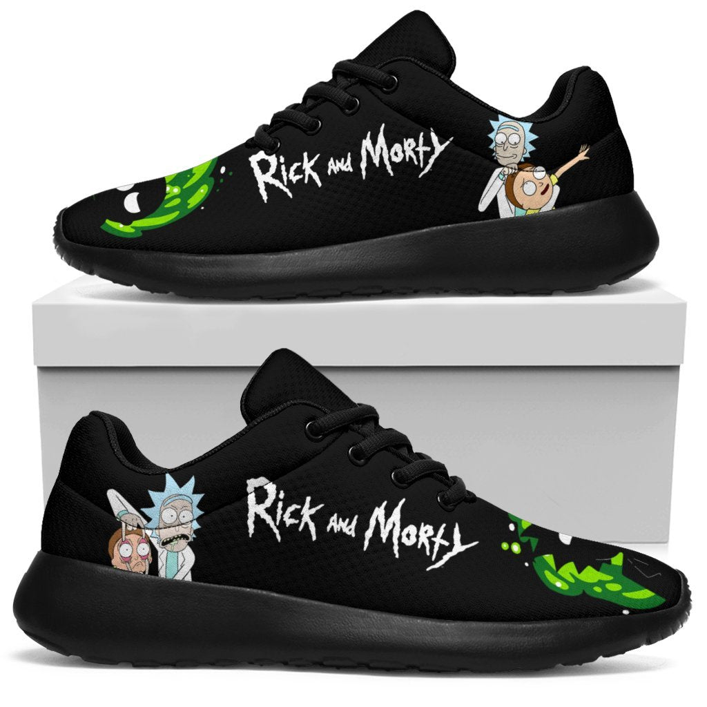 Rick and Morty Sneakers Custom Cartoon Shoes Funny For Fans-Gear Wanta