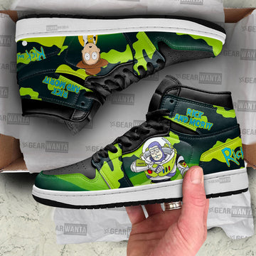 Rick and Morty Crossover Toy Story JDs Sneakers Custom Shoes-Gear Wanta