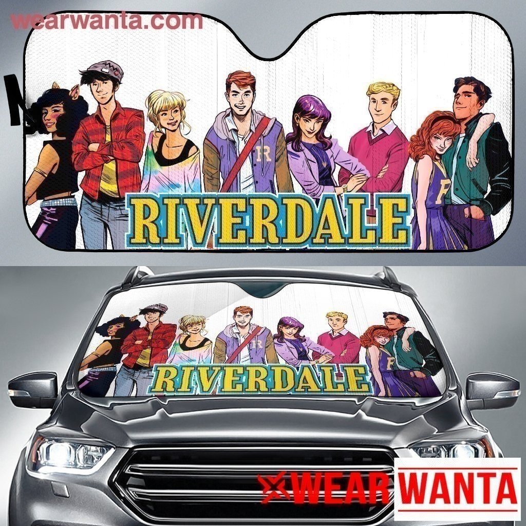 Riverdale Art Characters Car Sun Shade-Gear Wanta