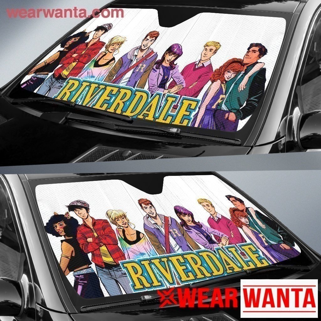 Riverdale Art Characters Car Sun Shade-Gear Wanta