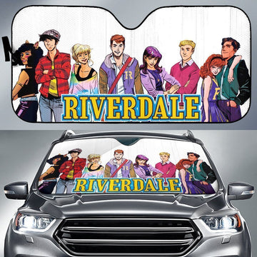 Riverdale Art Characters Car Sun Shade-Gear Wanta