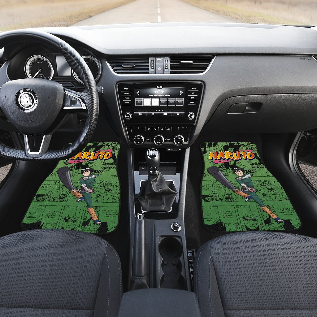 Rock Lee NRT Car Floor Mats Gift Anime-Gear Wanta