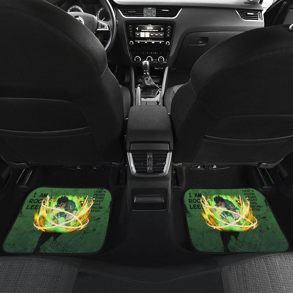 Rock Lee NRT Car Floor Mats Gift Anime-Gear Wanta