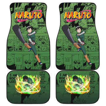 Rock Lee NRT Car Floor Mats Gift Anime-Gear Wanta