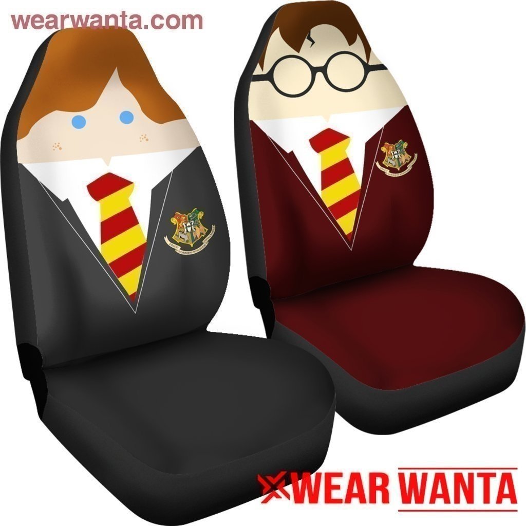 Ron Wesley and Harry Potter Car Seat Covers Custom Idea Nh1911-Gear Wanta