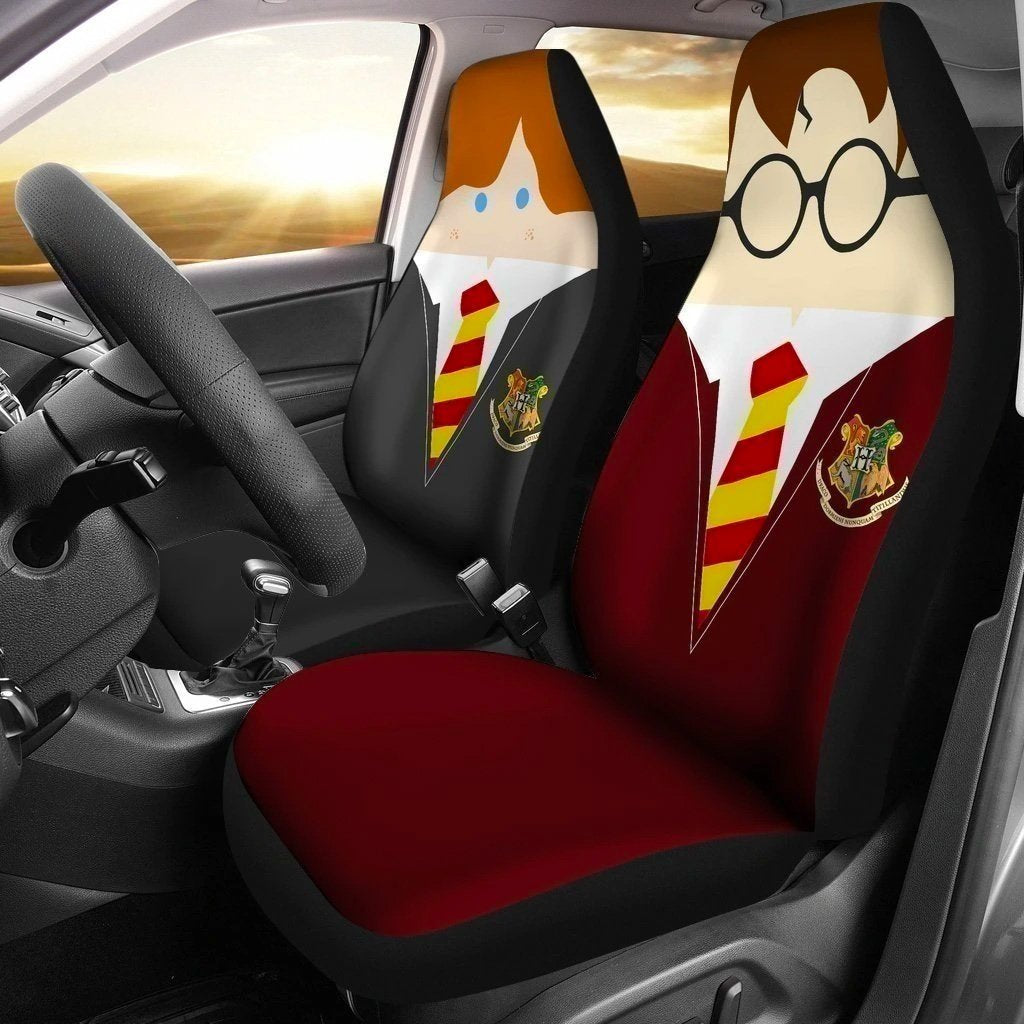 Ron Wesley and Harry Potter Car Seat Covers Custom Idea Nh1911-Gear Wanta