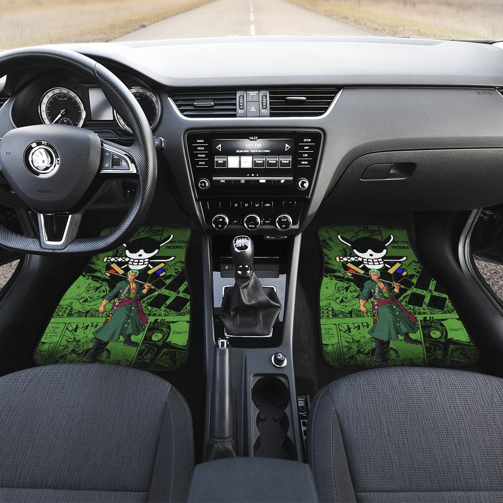 Roronoa Zoro Tokyo Ghoul Car Floor Mats Manga Mixed Anime-Gear Wanta