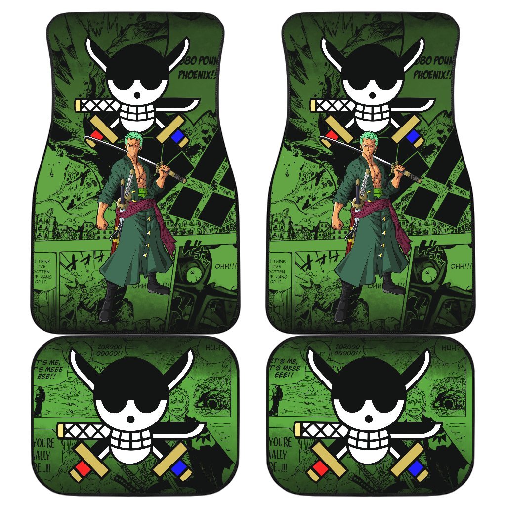 Roronoa Zoro Tokyo Ghoul Car Floor Mats Manga Mixed Anime-Gear Wanta