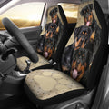 Rottweiler Car Seat Covers Funny Dog Car Seat Covers-Gear Wanta