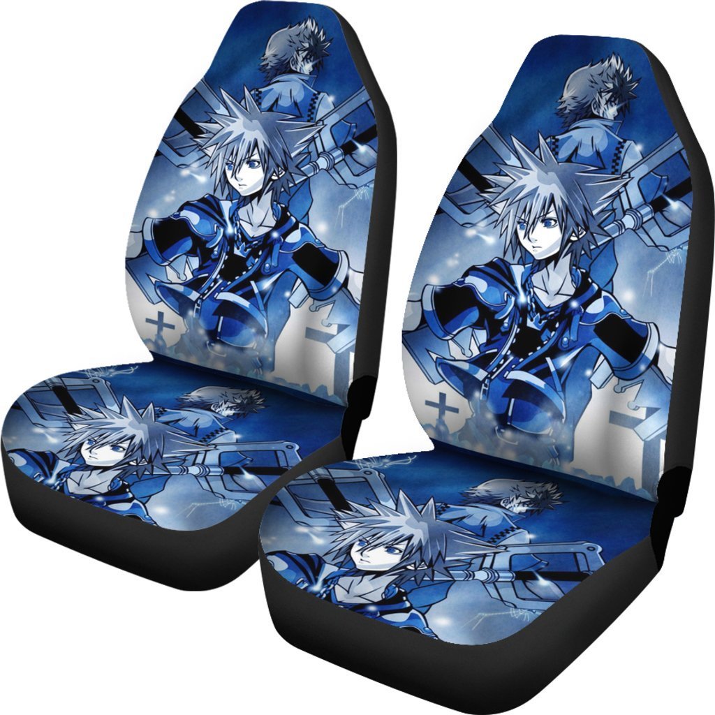 Roxas and Sora Car Seat Covers Kingdom Heart Car Decor-Gear Wanta