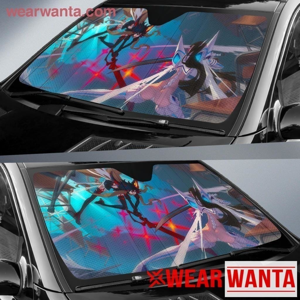 Ryuko Matoi vs Satsuki Kiryuin Anime Car Sun Shade NH08-Gear Wanta