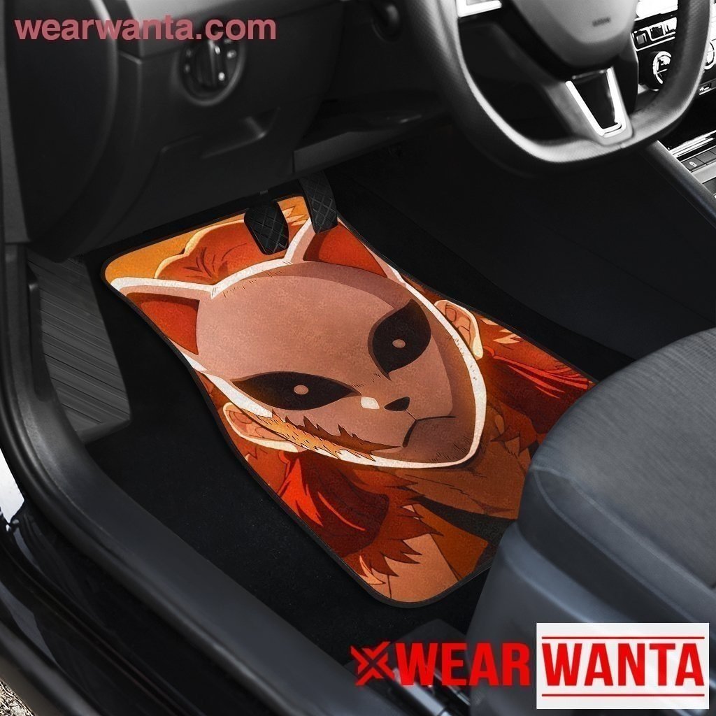 Sabito Mask Demon Slayer Anime Car Floor Mats-Gear Wanta