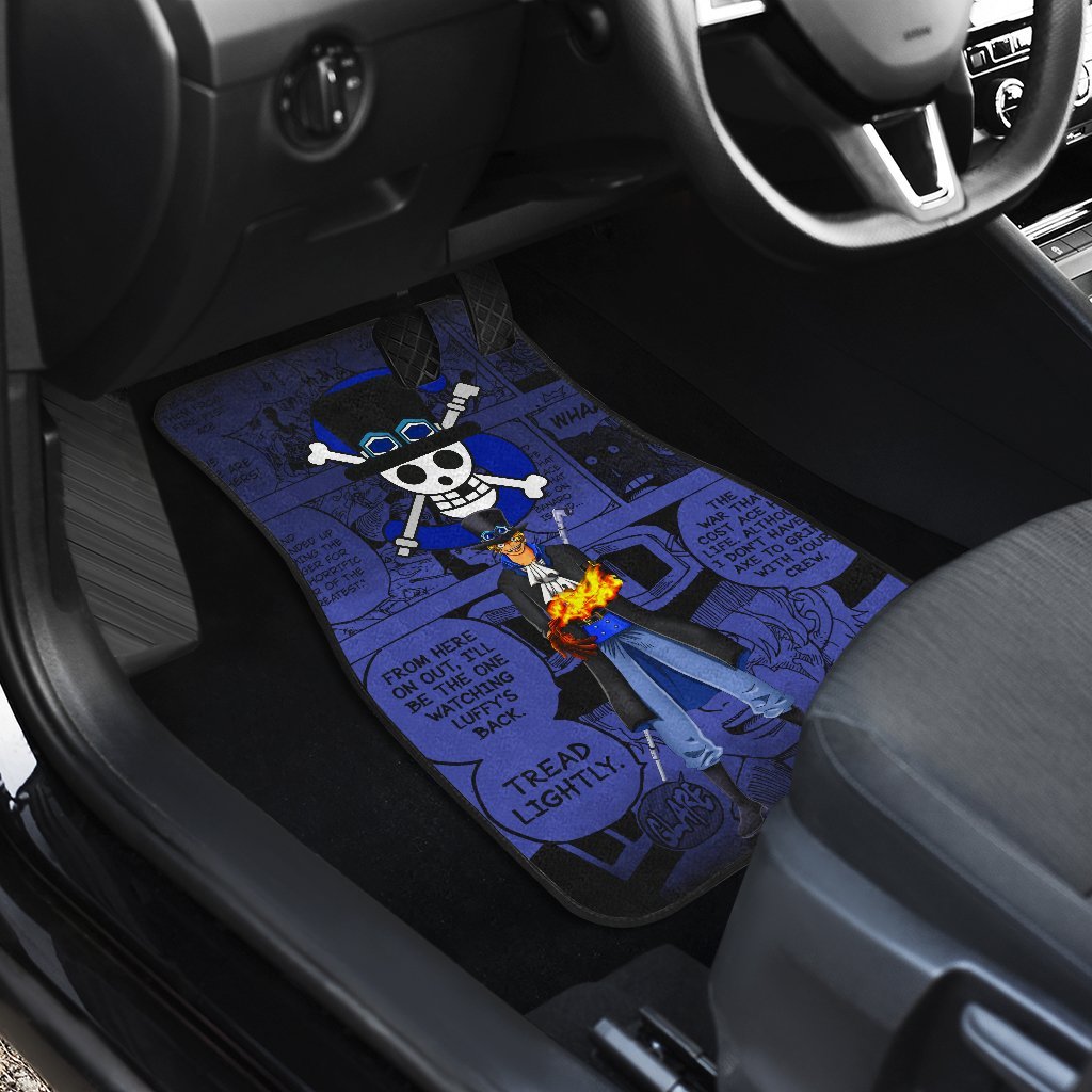 Sabo One Piece One Piece Car Floor Mats Manga Mixed Anime Cool-Gear Wanta