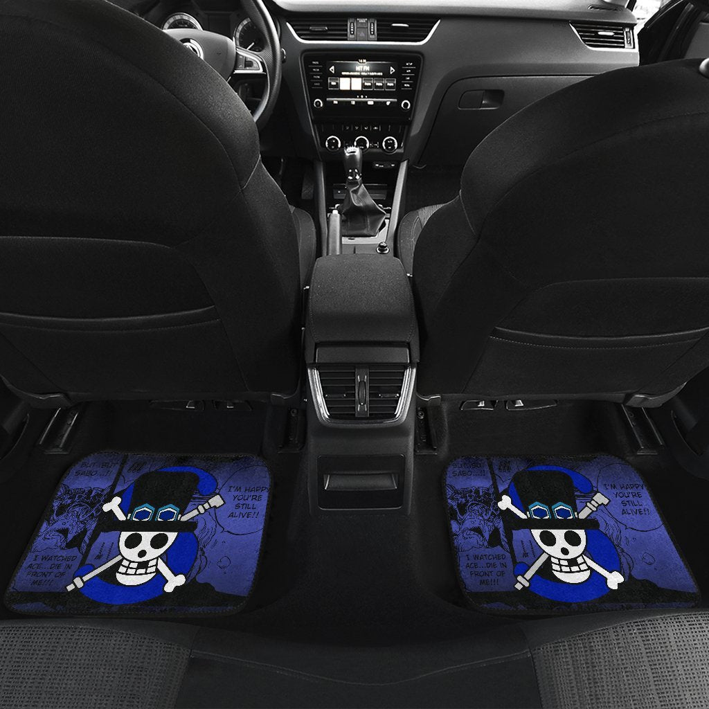 Sabo One Piece One Piece Car Floor Mats Manga Mixed Anime Cool-Gear Wanta