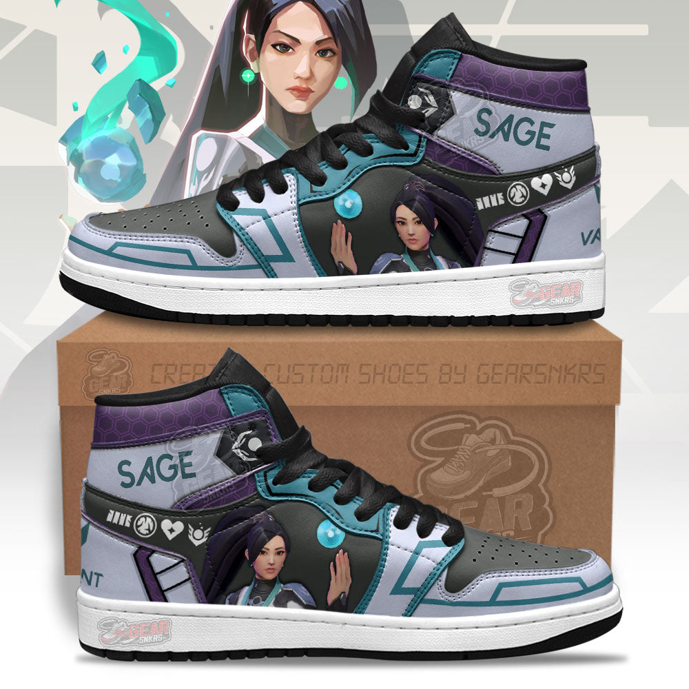 Sage Valorant Agent Shoes Custom For Gamer MN13-Gear Wanta