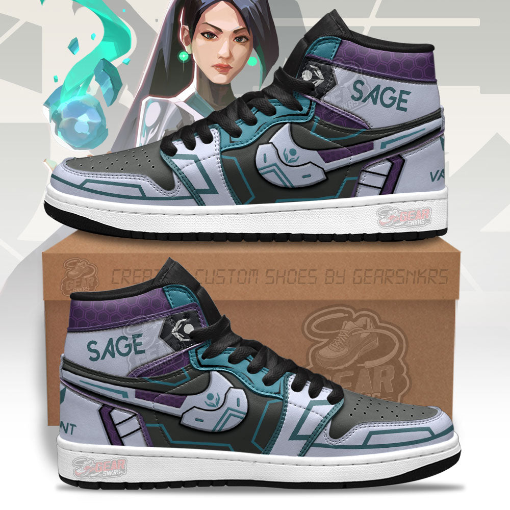 Sage Valorant Agent Shoes Custom For Gamer MN13-Gear Wanta