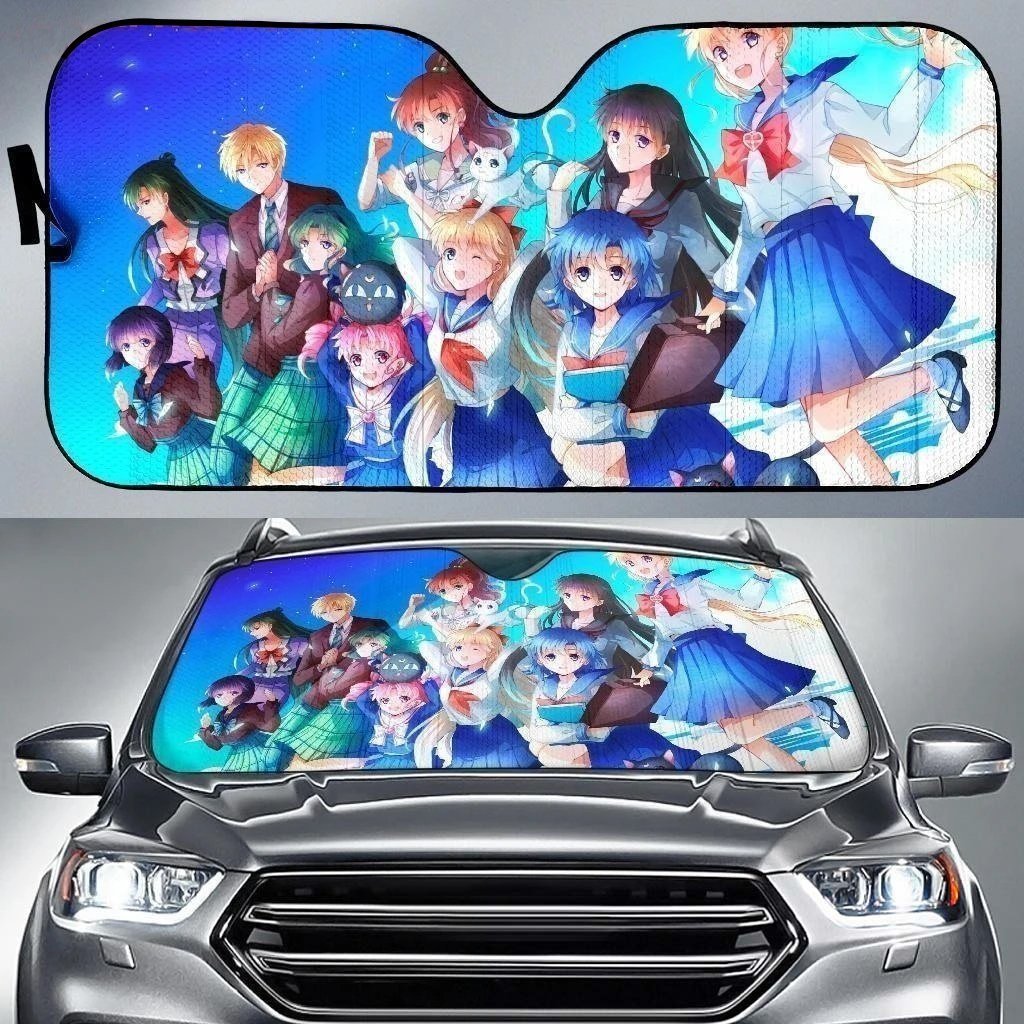 Sailor Moon Student Anime Car Sun Shade NH06-Gear Wanta